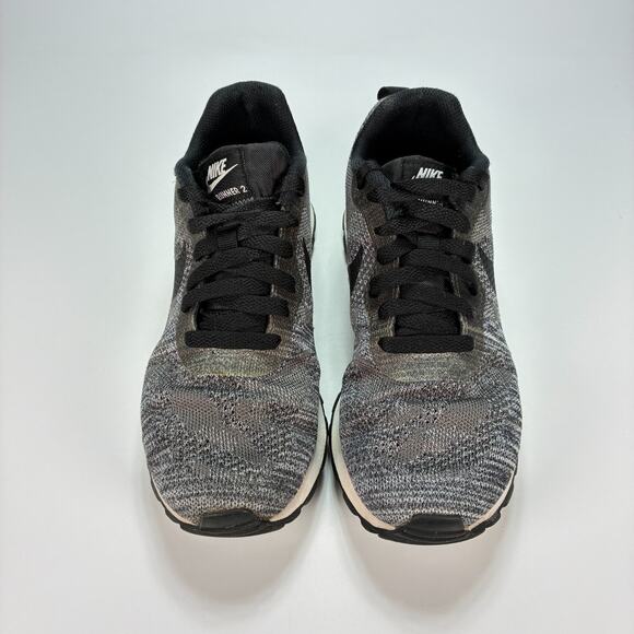 Nike MD Runner 2 Black Dark Gray Running Shoes Lace Up A00351-001 Women’s Size 6 - Picture 3 of 10